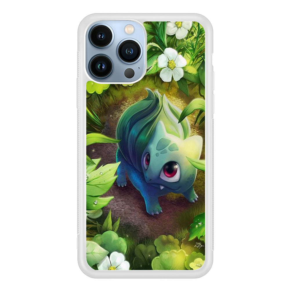 Pokemon Bulbasaur Beattle Style iPhone 14 Pro Case