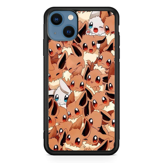 Pokemon Eevee Wallpaper iPhone 15 Case