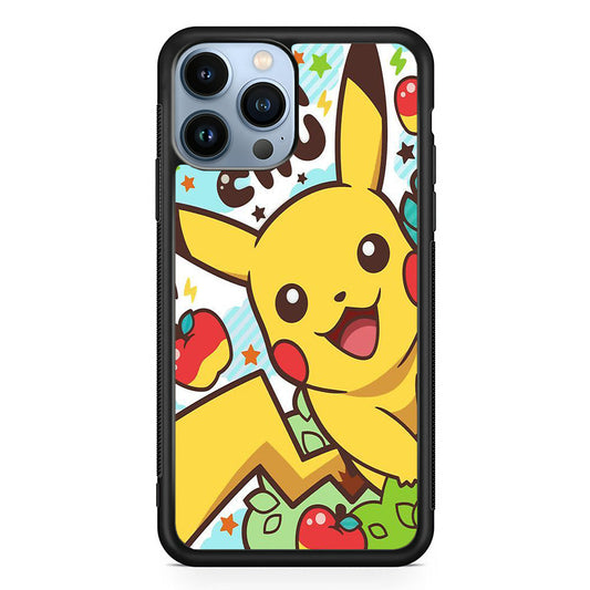 Pokemon Pikachu Art iPhone 14 Pro Case