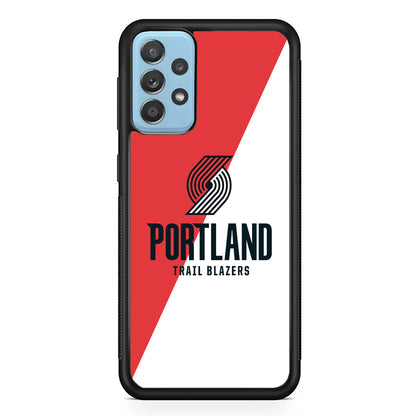 Portland Trail Blazers Team Two Colour Samsung Galaxy A72 Case