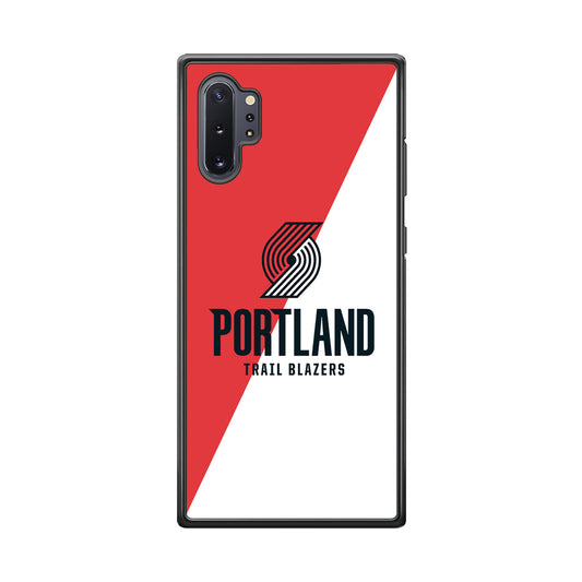 Portland Trail Blazers Team Two Colour Samsung Galaxy Note 10 Plus Case
