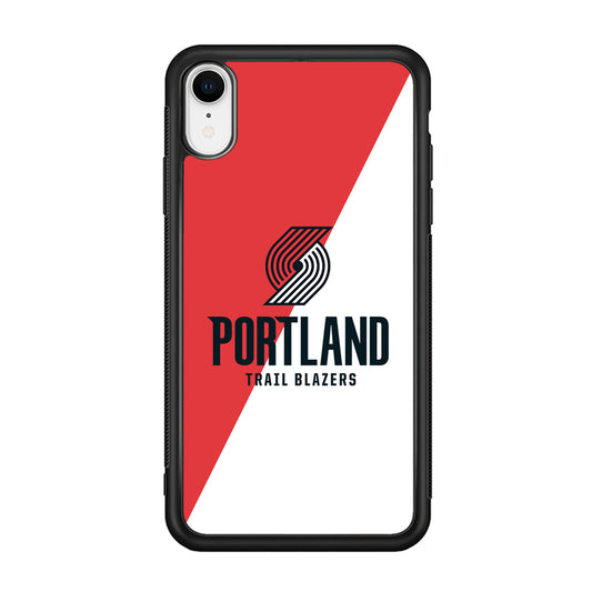 Portland Trail Blazers Team Two Colour iPhone XR Case