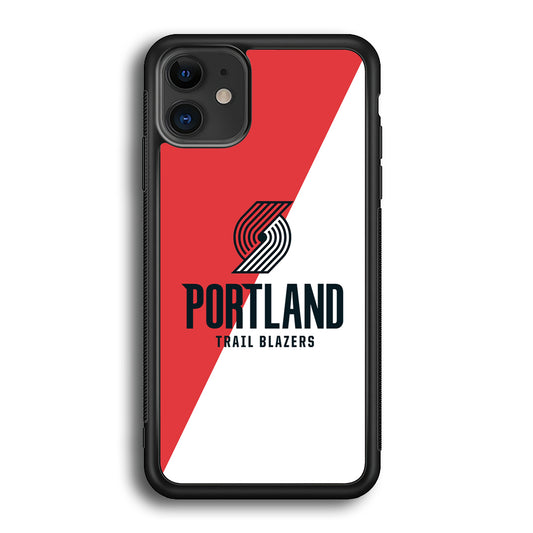 Portland Trail Blazers Team Two Colour iPhone 12 Case