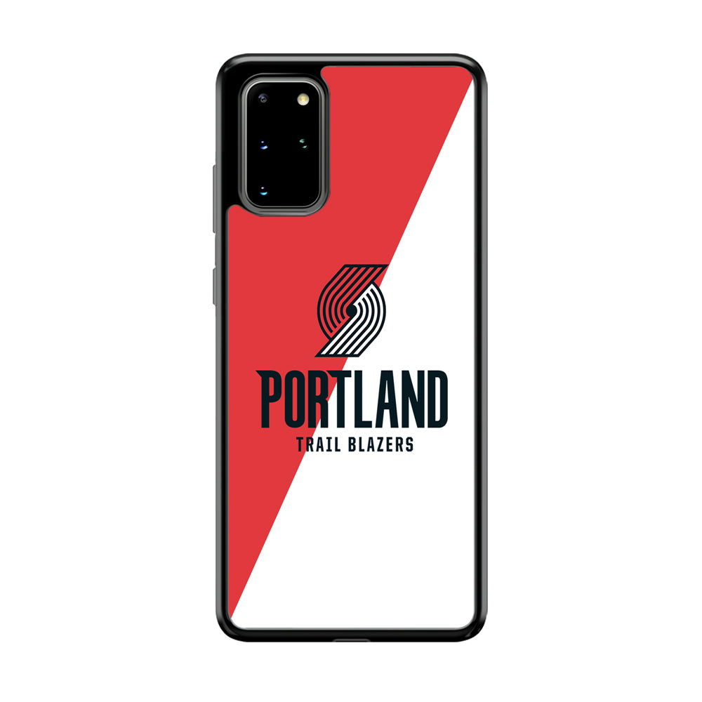 Portland Trail Blazers Team Two Colour Samsung Galaxy S20 Plus Case