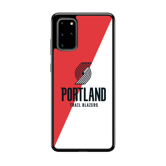 Portland Trail Blazers Team Two Colour Samsung Galaxy S20 Plus Case