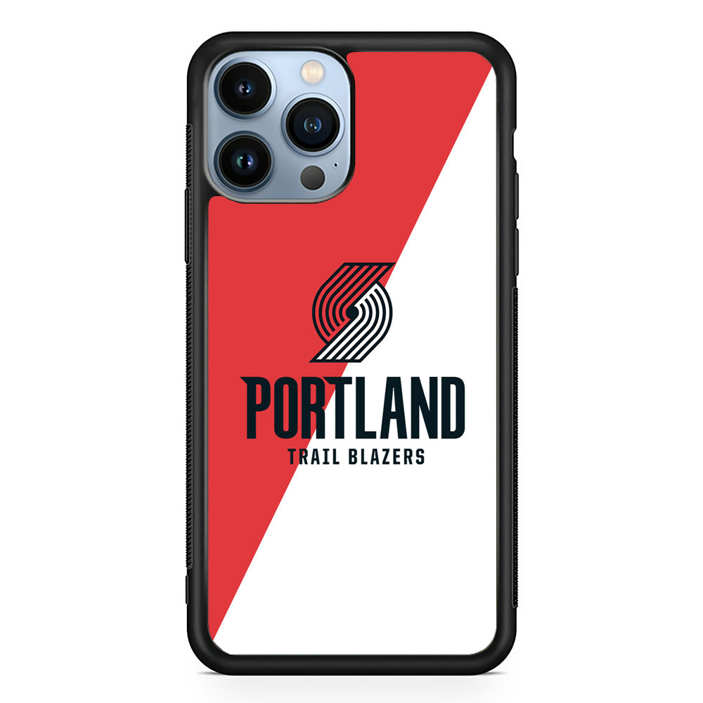 Portland Trail Blazers Team Two Colour iPhone 13 Pro Max Case