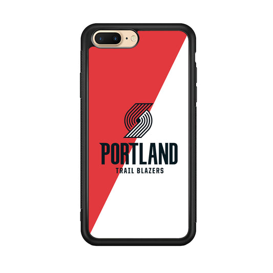 Portland Trail Blazers Team Two Colour iPhone 8 Plus Case