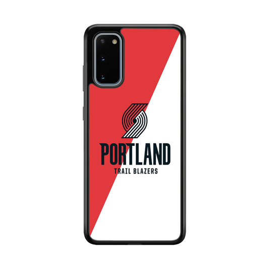 Portland Trail Blazers Team Two Colour Samsung Galaxy S20 Case