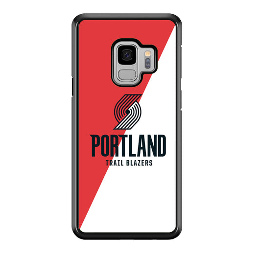 Portland Trail Blazers Team Two Colour Samsung Galaxy S9 Case