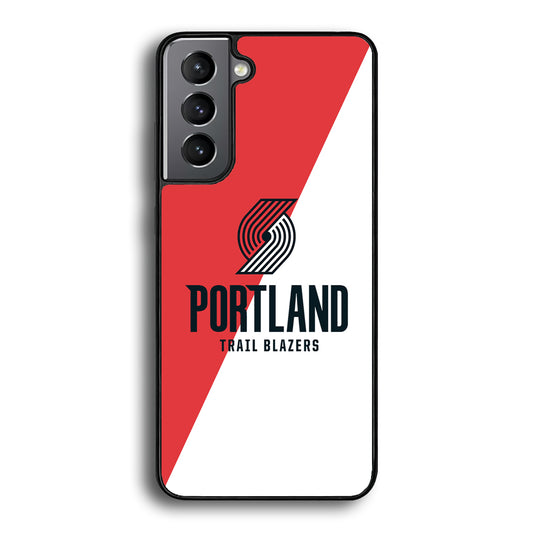 Portland Trail Blazers Team Two Colour Samsung Galaxy S21 Case