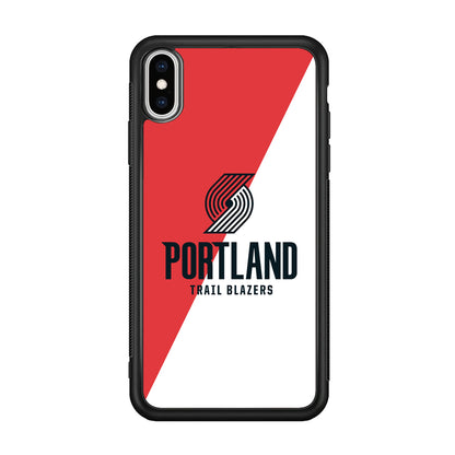 Portland Trail Blazers Team Two Colour iPhone X Case