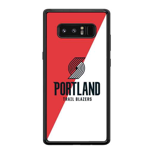 Portland Trail Blazers Team Two Colour Samsung Galaxy Note 8 Case