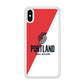 Portland Trail Blazers Team Two Colour iPhone X Case