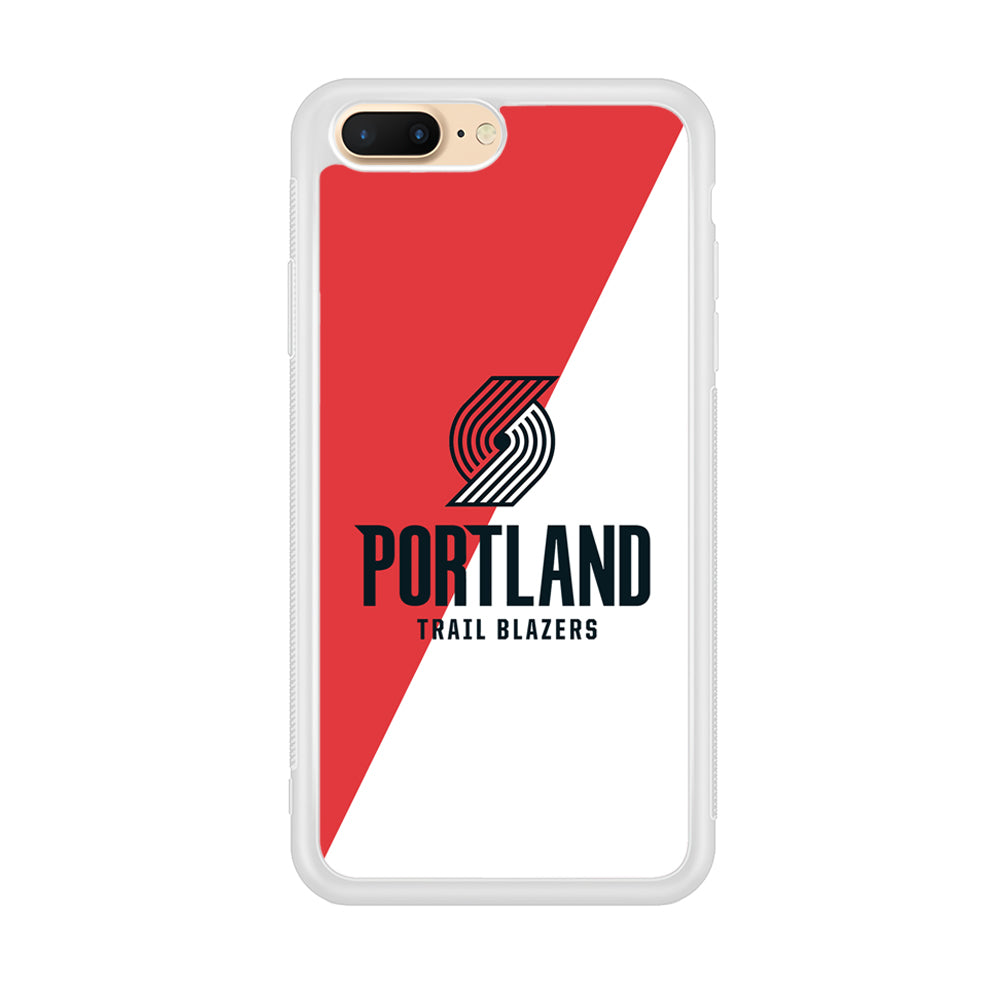 Portland Trail Blazers Team Two Colour iPhone 8 Plus Case