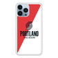 Portland Trail Blazers Team Two Colour iPhone 13 Pro Max Case