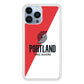 Portland Trail Blazers Team Two Colour iPhone 14 Pro Case