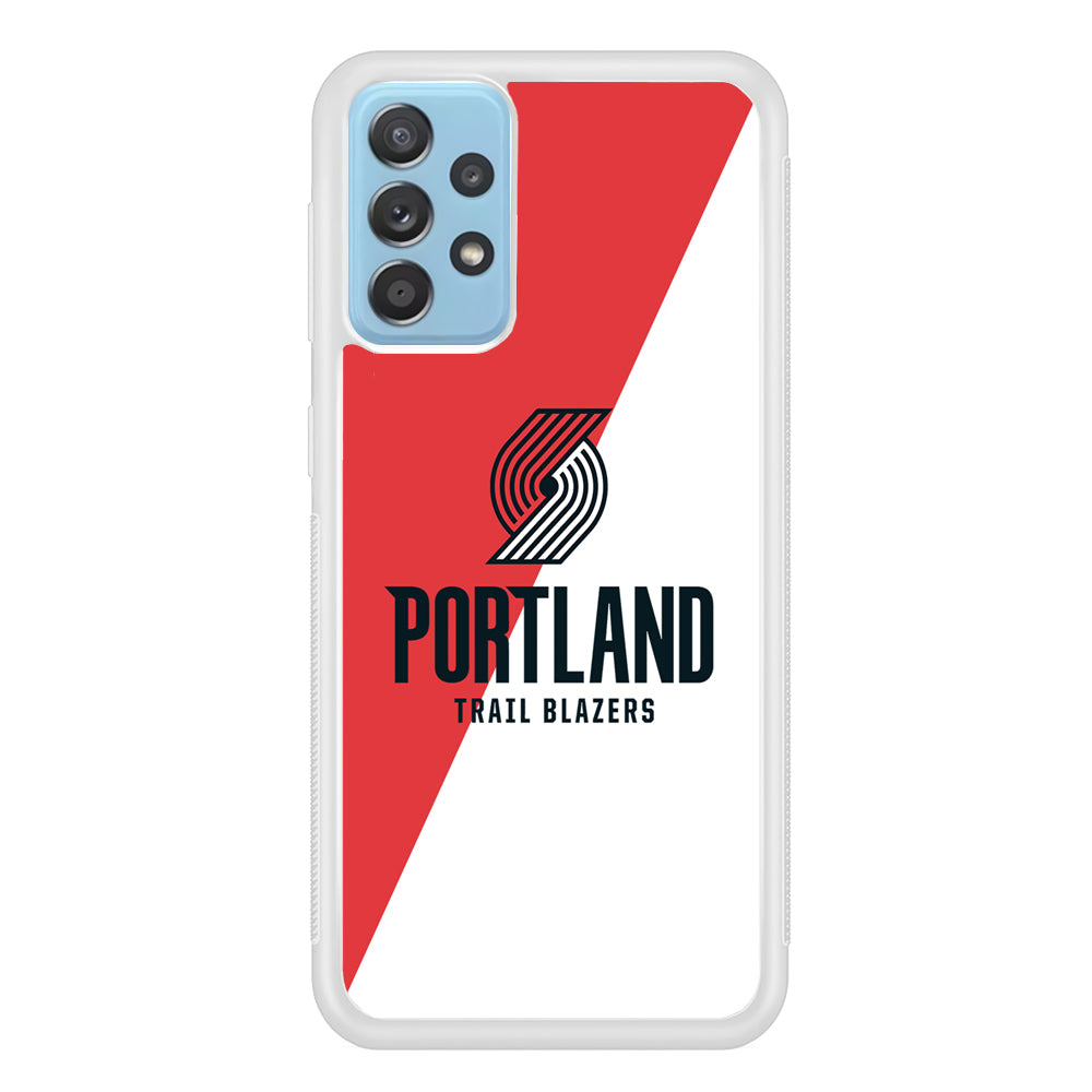 Portland Trail Blazers Team Two Colour Samsung Galaxy A52 Case