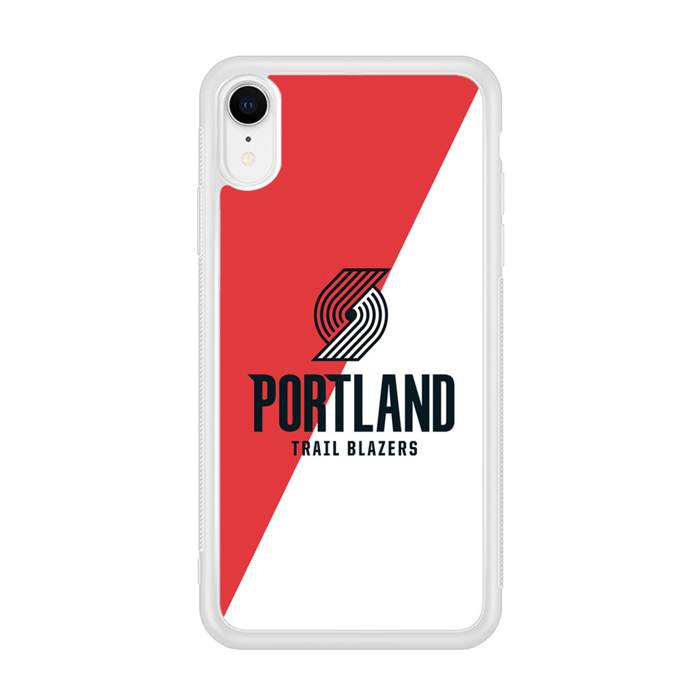 Portland Trail Blazers Team Two Colour iPhone XR Case