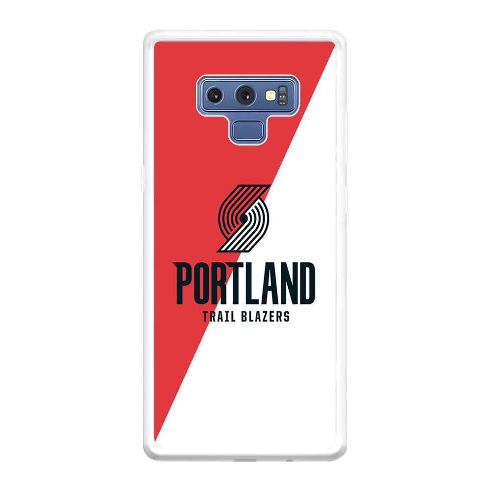 Portland Trail Blazers Team Two Colour Samsung Galaxy Note 9 Case