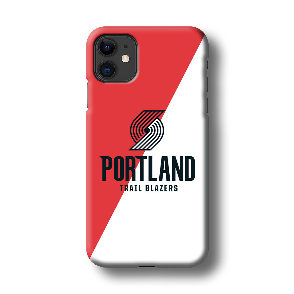 Portland Trail Blazers Team Two Colour iPhone 11 Case
