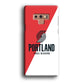 Portland Trail Blazers Team Two Colour Samsung Galaxy Note 9 Case