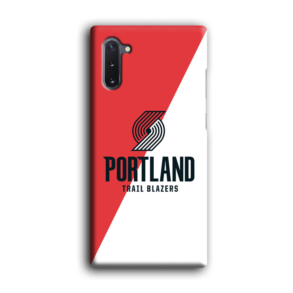 Portland Trail Blazers Team Two Colour Samsung Galaxy Note 10 Case