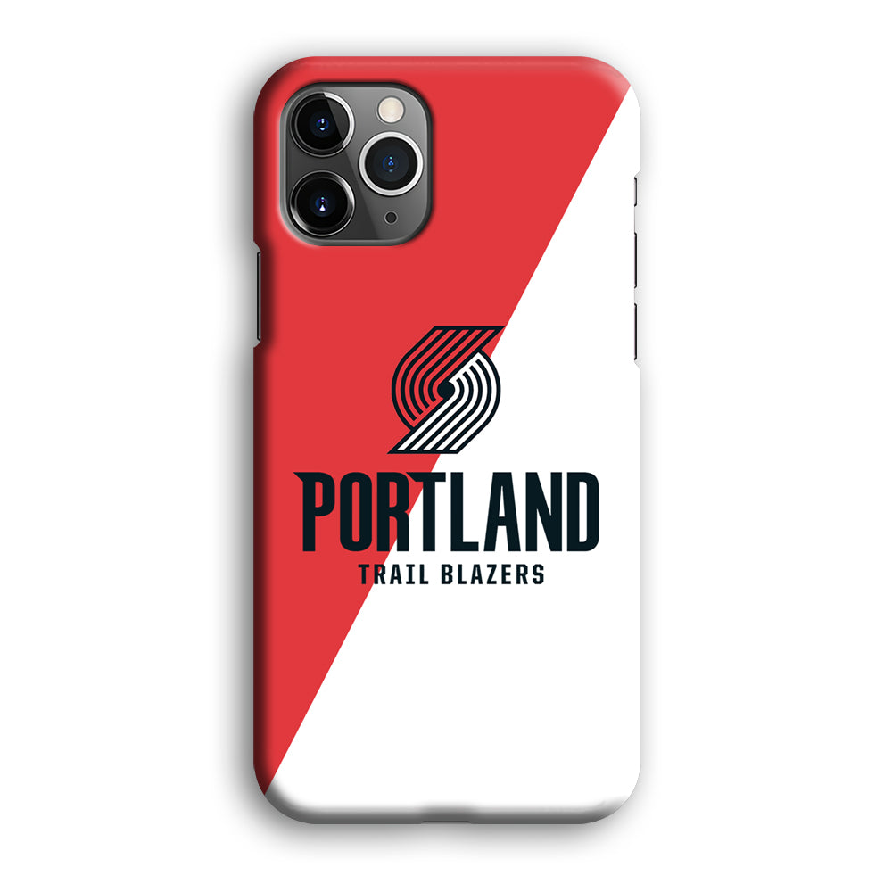 Portland Trail Blazers Team Two Colour iPhone 12 Pro Case