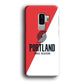 Portland Trail Blazers Team Two Colour Samsung Galaxy S9 Plus Case