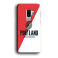 Portland Trail Blazers Team Two Colour Samsung Galaxy S9 Plus Case
