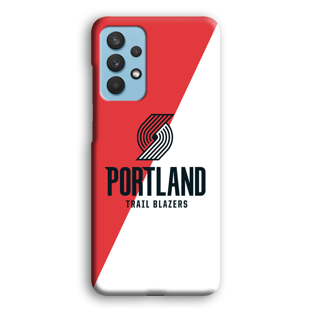 Portland Trail Blazers Team Two Colour Samsung Galaxy A32 Case