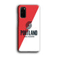 Portland Trail Blazers Team Two Colour Samsung Galaxy S20 Case