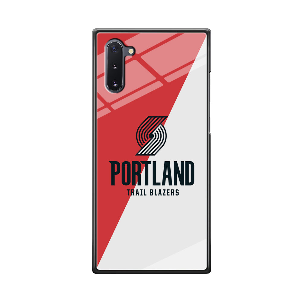 Portland Trail Blazers Team Two Colour Samsung Galaxy Note 10 Case