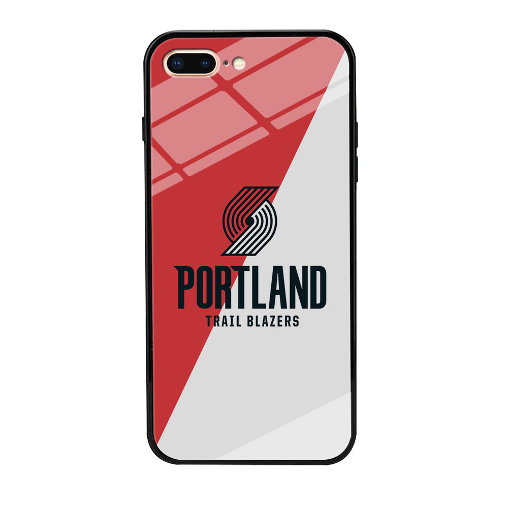 Portland Trail Blazers Team Two Colour iPhone 7 Plus Case