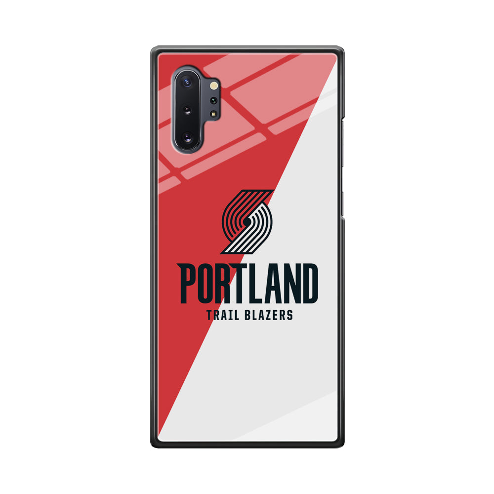 Portland Trail Blazers Team Two Colour Samsung Galaxy Note 10 Plus Case