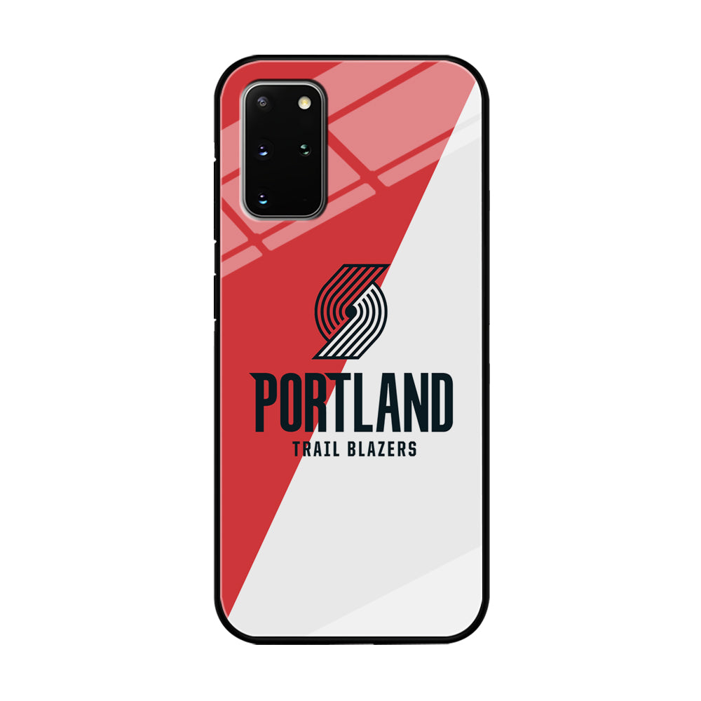 Portland Trail Blazers Team Two Colour Samsung Galaxy S20 Plus Case