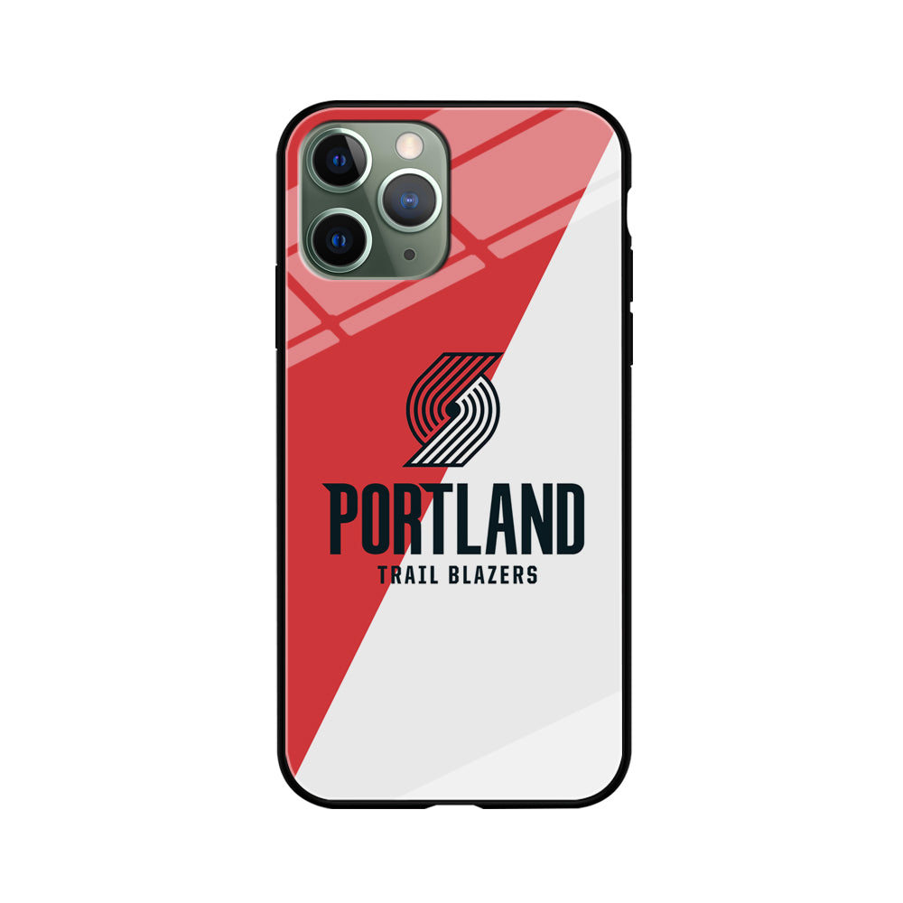 Portland Trail Blazers Team Two Colour iPhone 11 Pro Case