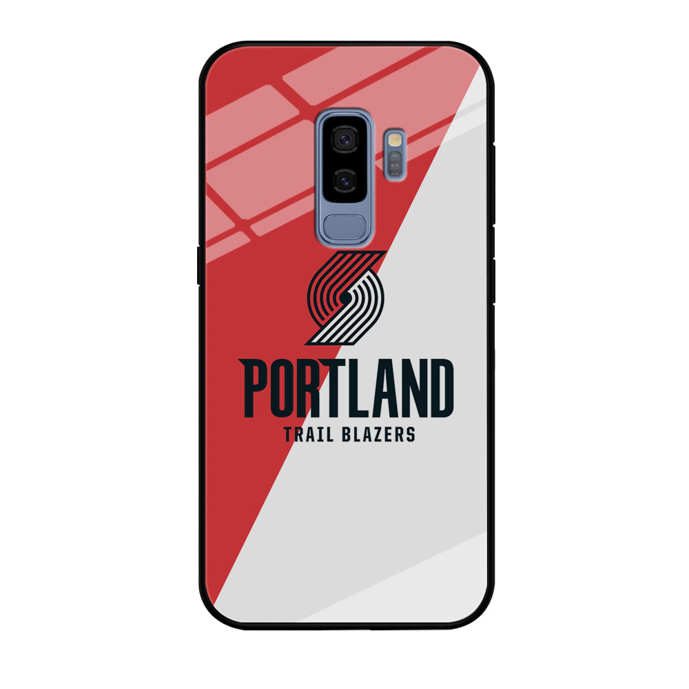 Portland Trail Blazers Team Two Colour Samsung Galaxy S9 Plus Case