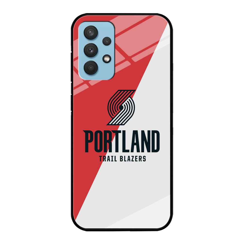 Portland Trail Blazers Team Two Colour Samsung Galaxy A32 Case