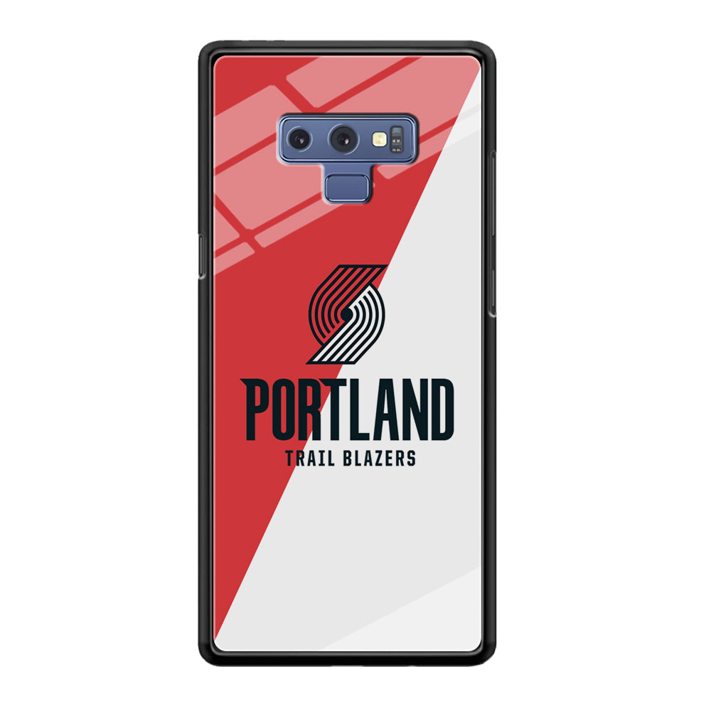 Portland Trail Blazers Team Two Colour Samsung Galaxy Note 9 Case