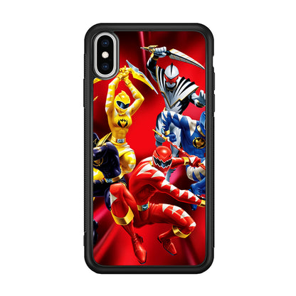 Power Rangers Dino Thunder Team iPhone X Case