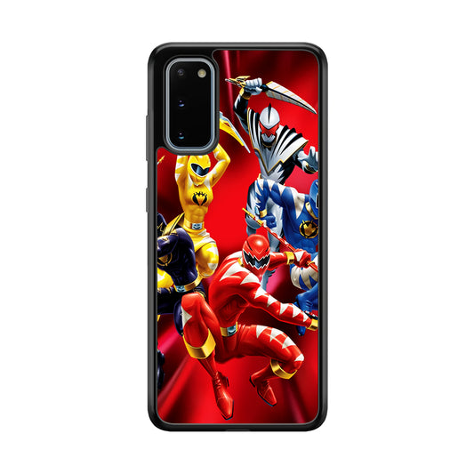 Power Rangers Dino Thunder Team Samsung Galaxy S20 Case