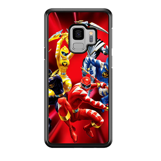 Power Rangers Dino Thunder Team Samsung Galaxy S9 Case