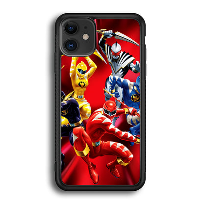 Power Rangers Dino Thunder Team iPhone 12 Case