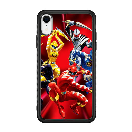 Power Rangers Dino Thunder Team iPhone XR Case