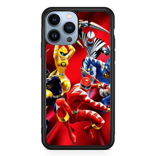 Power Rangers Dino Thunder Team iPhone 14 Pro Case