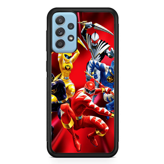 Power Rangers Dino Thunder Team Samsung Galaxy A52 Case
