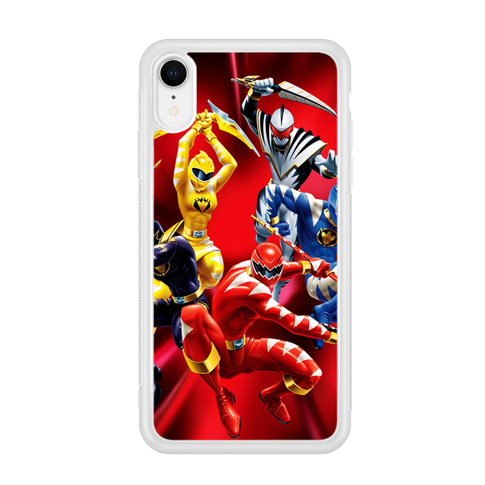 Power Rangers Dino Thunder Team iPhone XR Case