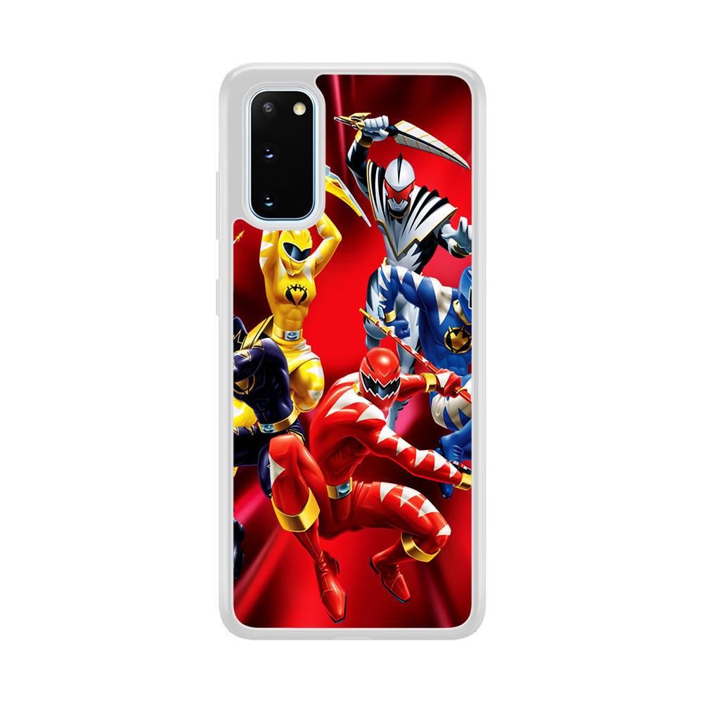 Power Rangers Dino Thunder Team Samsung Galaxy S20 Case