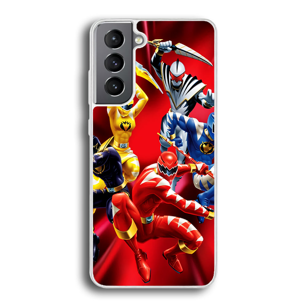 Power Rangers Dino Thunder Team Samsung Galaxy S21 Plus Case