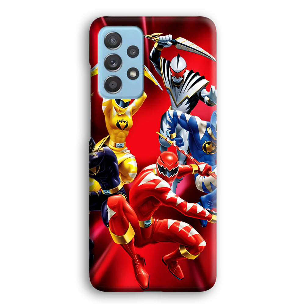 Power Rangers Dino Thunder Team Samsung Galaxy A52 Case